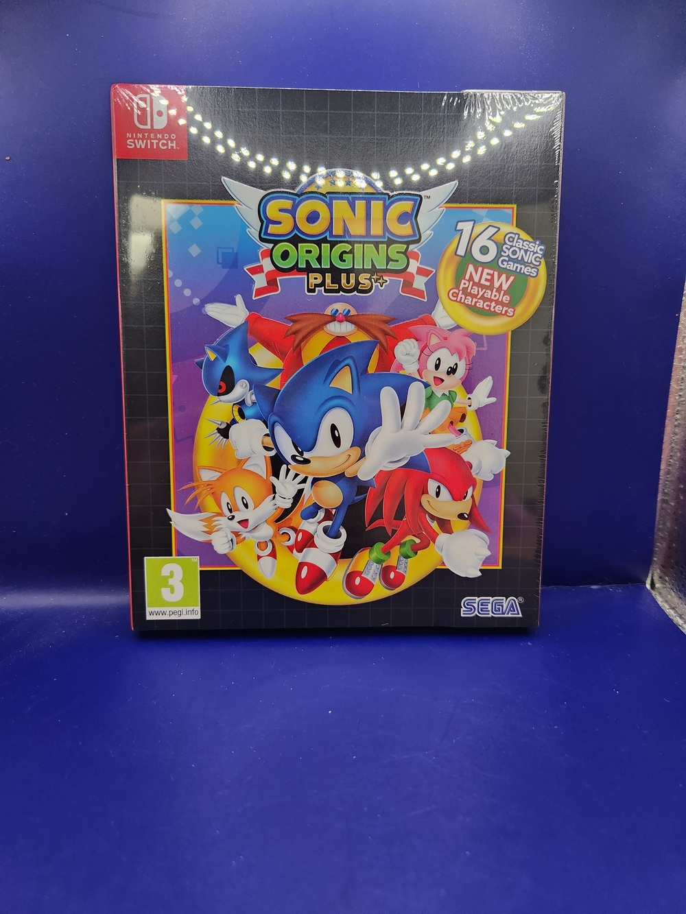Sonic Origins Plus - Blue Edition (Nintendo Switch), New, Sealed